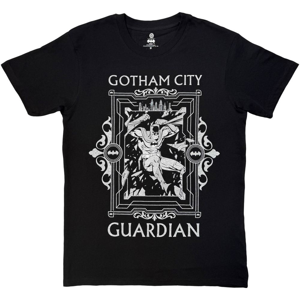 DC Comics Batman - Gotham City Guardian Herren TShirt - Schwarz